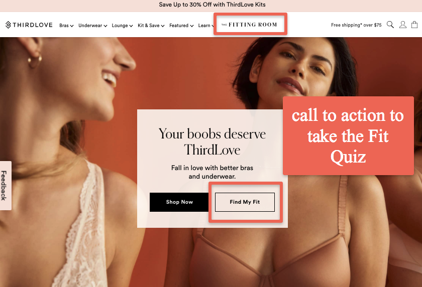 ThirdLove Bra Fit & Size Quiz - Online Bra Fitting To Discover Your Perfect Bra  Size